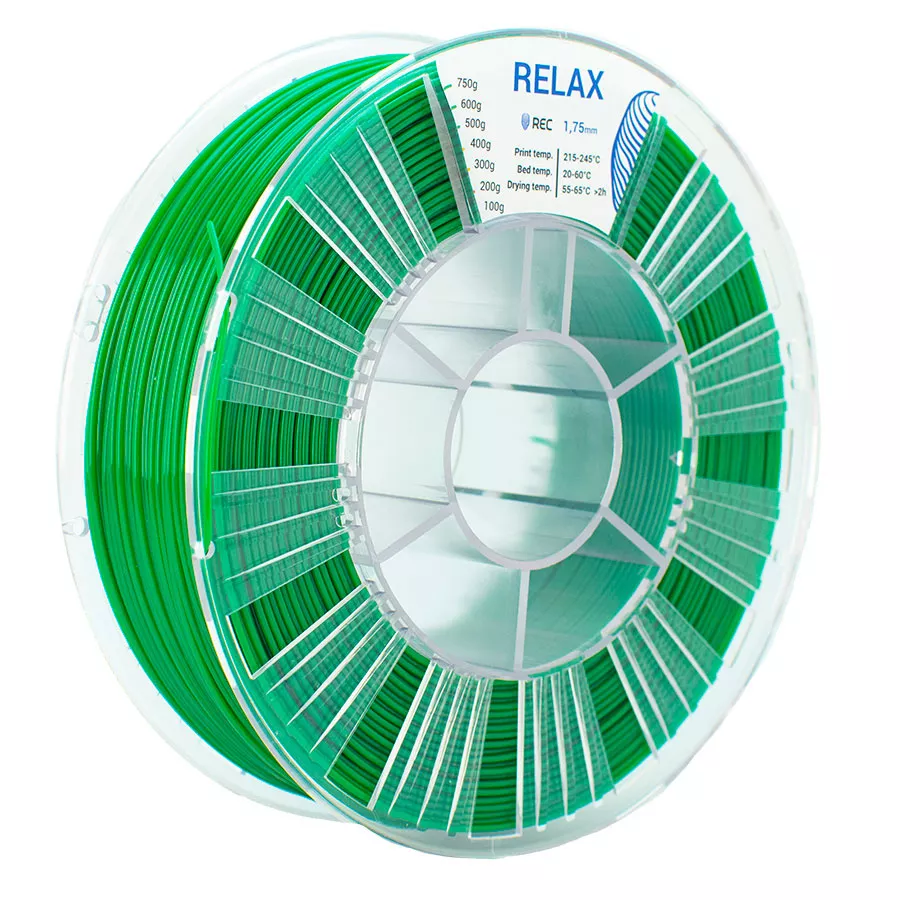REC RELAX пластик REC 1.75мм зеленый
