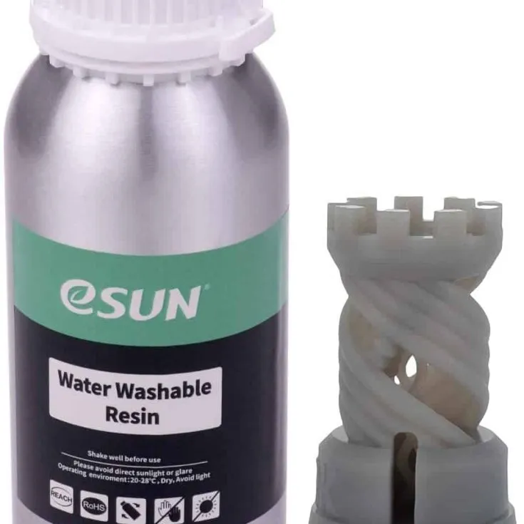 Фотополимер ESUN Water Washable серый (0,5 л)