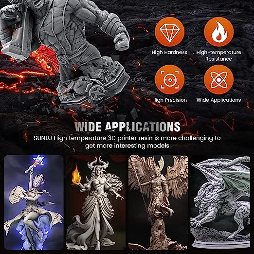 Фотополимерная смола SUNLU High Temperature