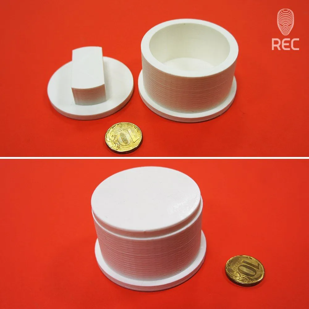 REC PLA пластик 1,75 Белый 2 кг