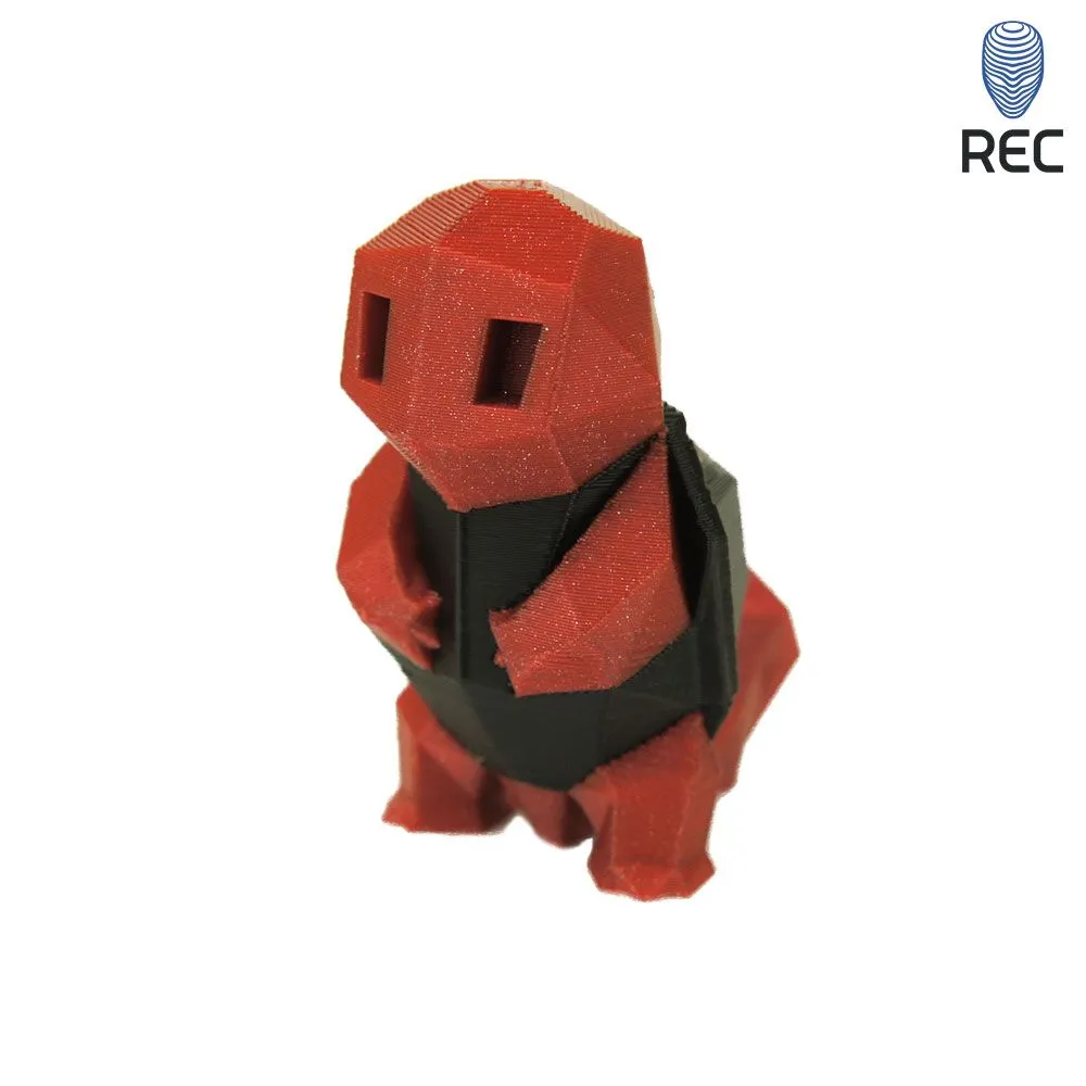 REC PLA пластик 1,75 Кирпичный металлик 0.75 кг