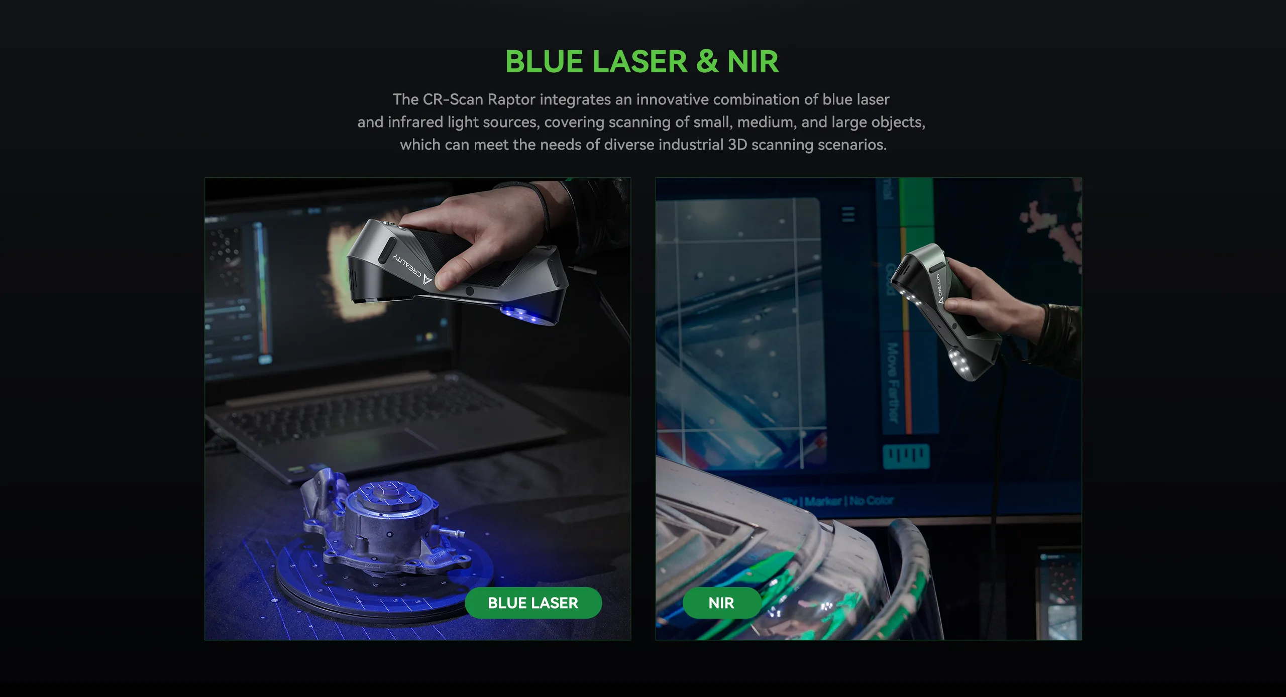 3D сканер Creality CR-Scan Raptor