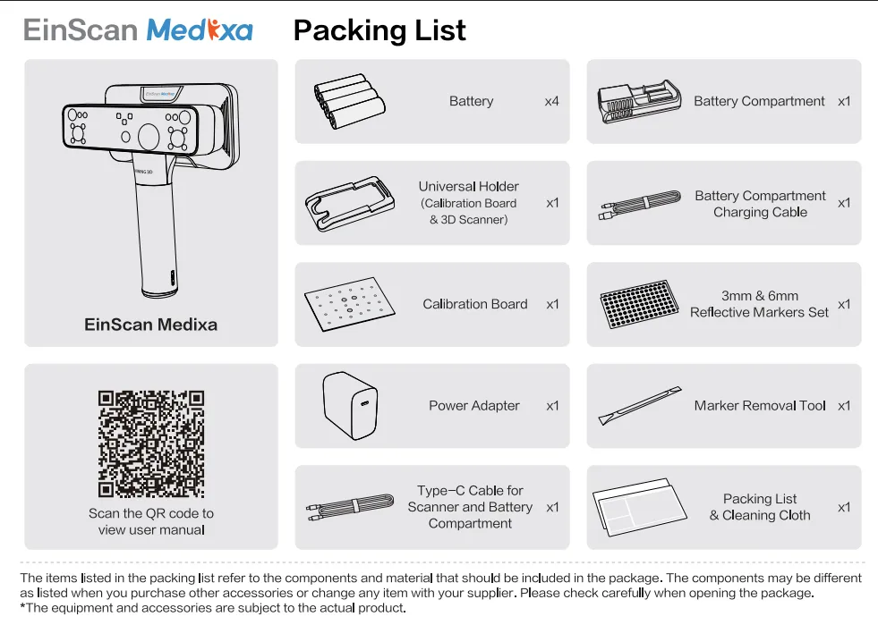 3D-сканер Shining 3D EinScan Medixa
