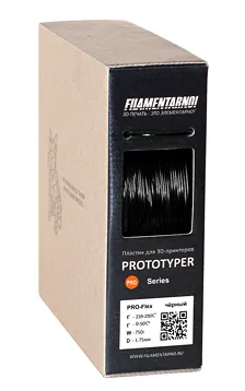 Пластик Filamentarno! PRO-FLEX чёрный, 750 г