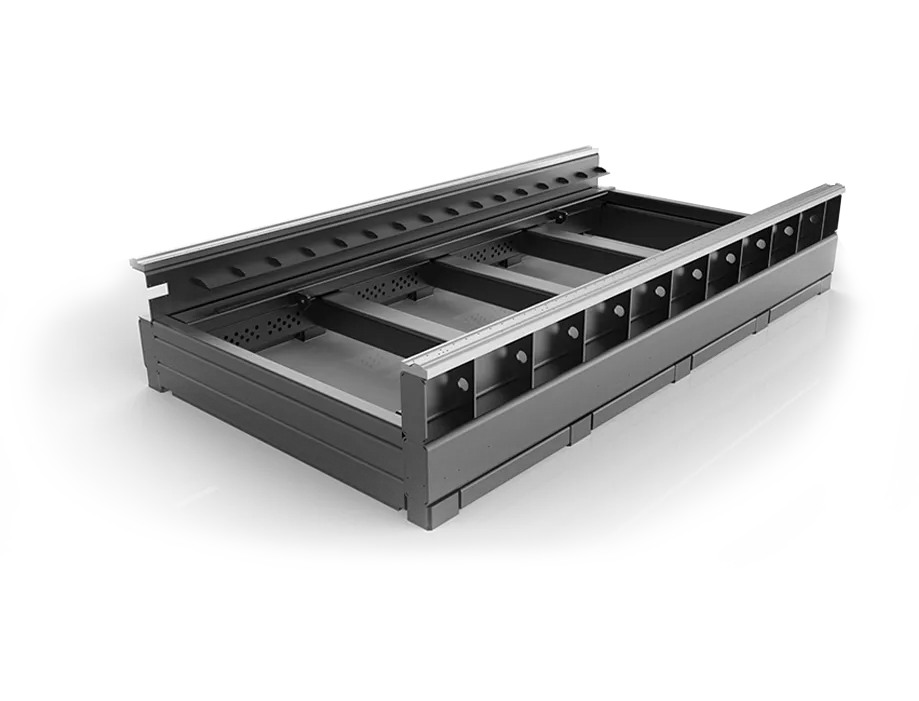 Сегментированная прямоугольная трубчатая сварная станина станка. Оптоволоконный лазерный станок для резки металла G-Weike