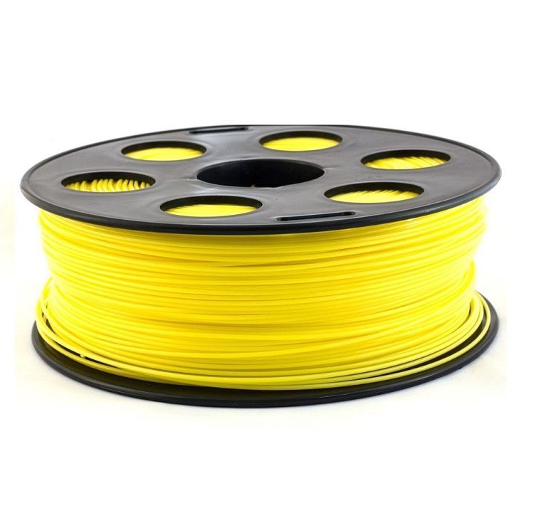 PETg пластик Bestfilament для 3D-принтеров желтый 1 кг 2,85 мм