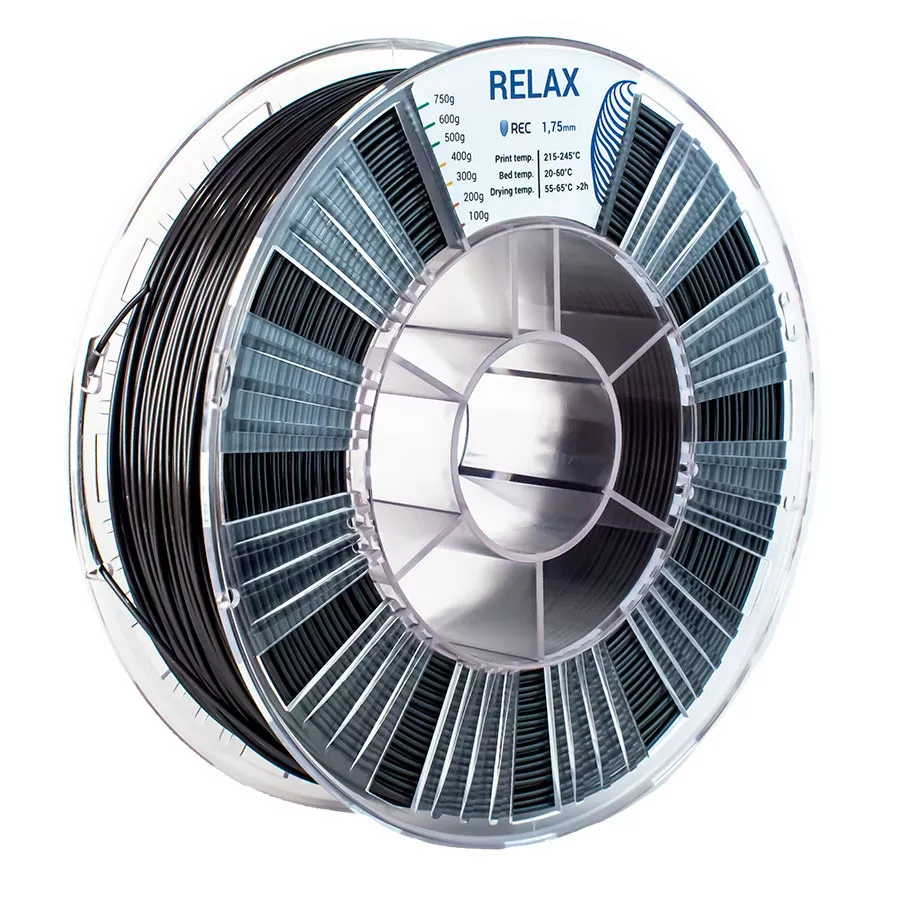 REC RELAX пластик 1,75 Серебристый 0.75 кг