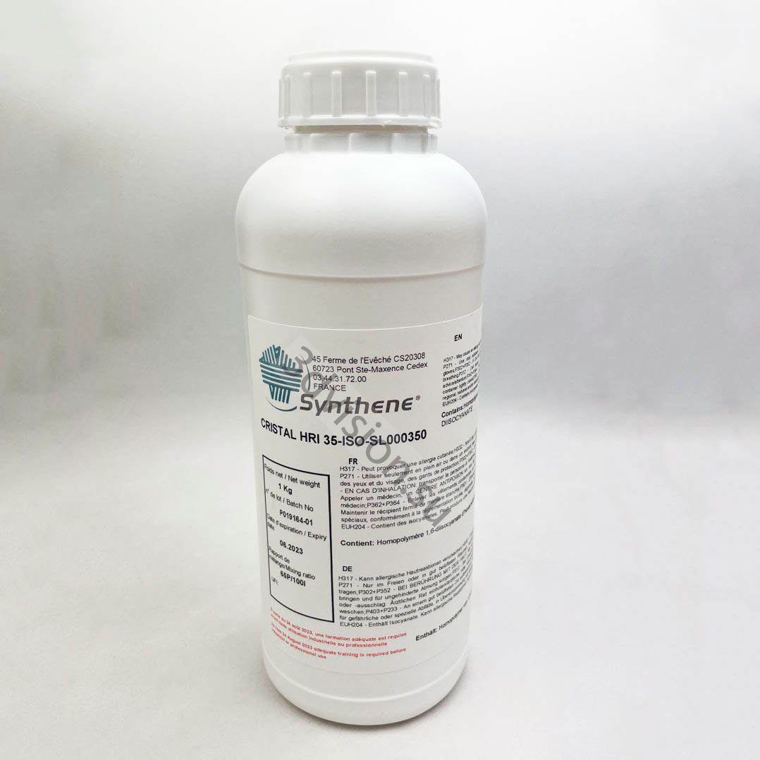 Synthene CRISTAL HRI 35 Жесткая прозрачная полиуретановая смола для получения массивных оптических деталей
