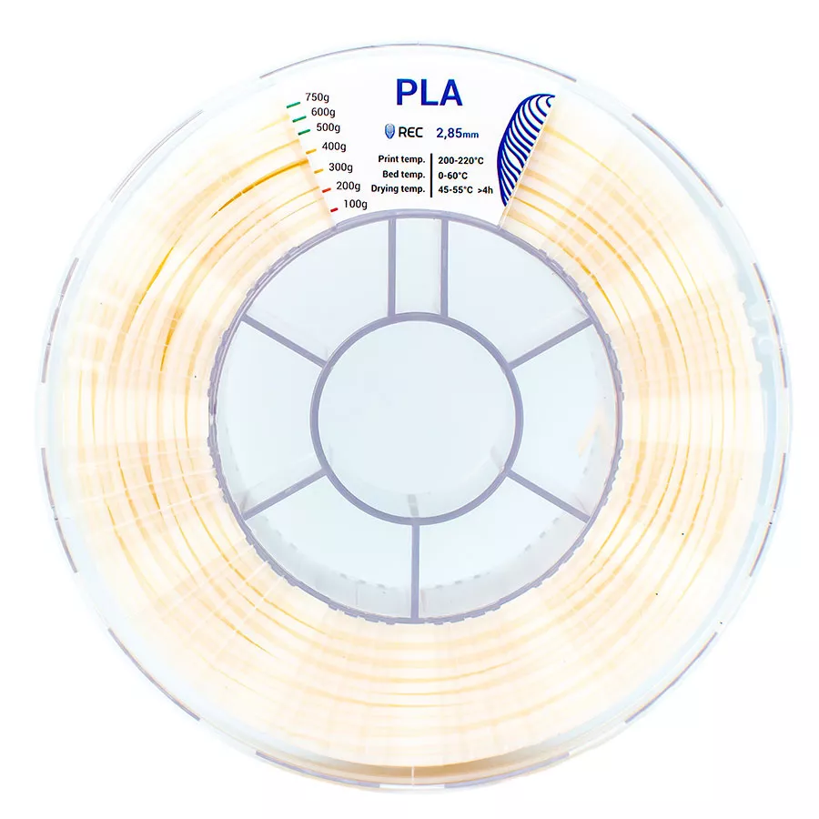 REC PLA пластик 2,85 Натуральный 0.75 кг