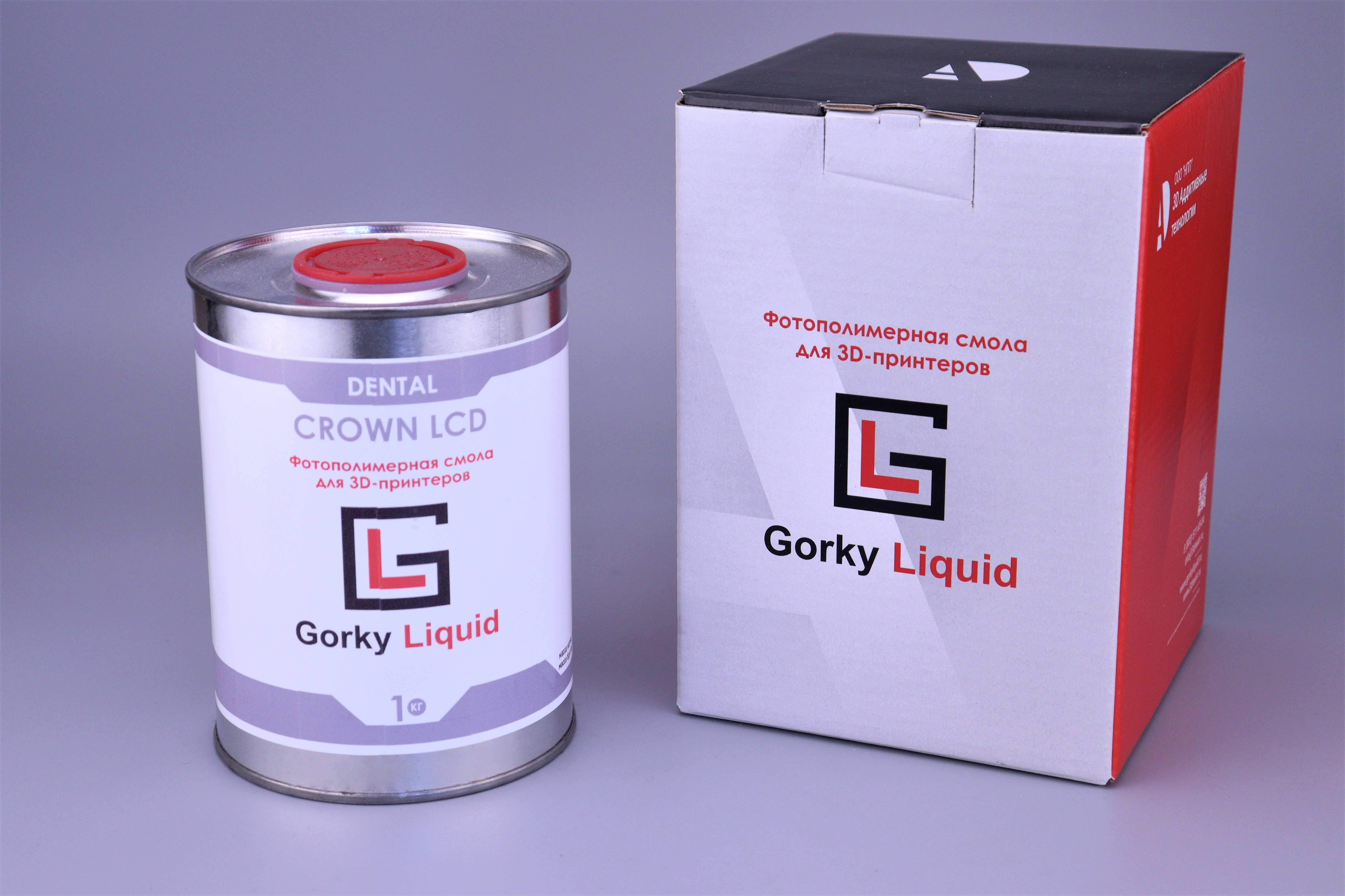 "Dental Crown" A2 LCD/DLP 1 кг фотополимерная смола Gorky Liquid