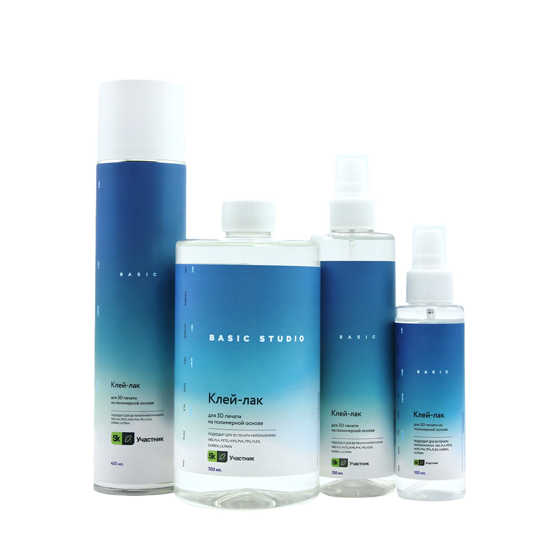 Клей-лак для FDM-печати ATECO Basic 700 мл