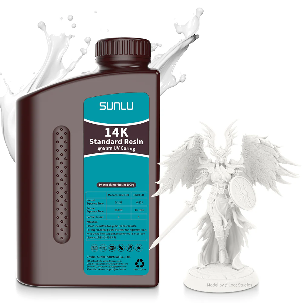 Фотополимер SUNLU Standard Resin 14K 1л