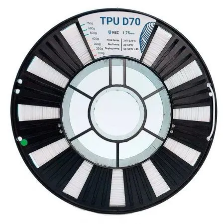 TPU D70 пластик REC