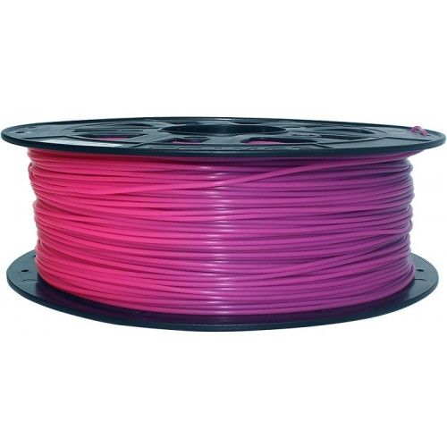 PLA пластик 1,75 мм SolidFilament меняющийся пурпурный-розовый 1кг