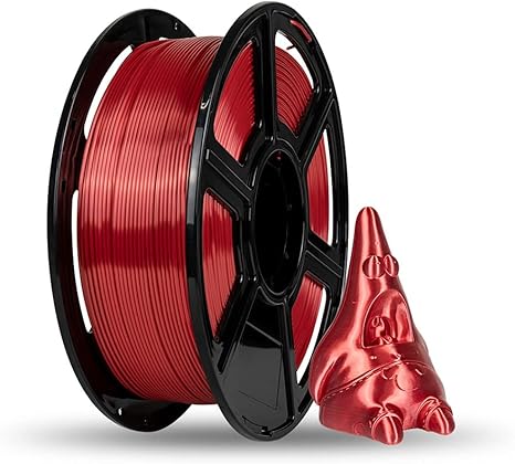 PLA Silk пластик FlashForge для 3D принтера 1.75 Красный 1 кг