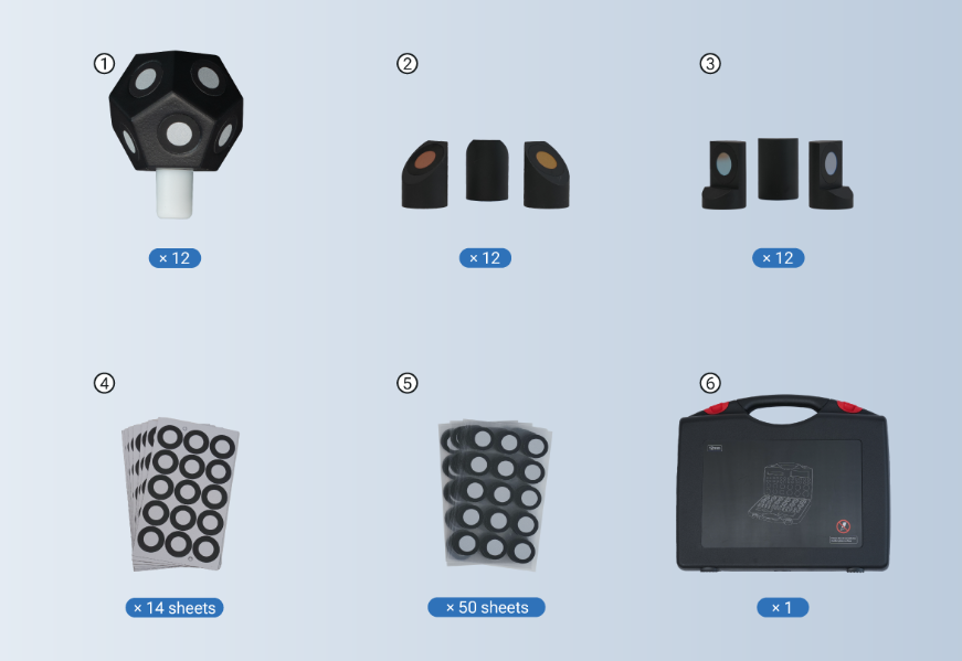 Комплект аксессуаров для метрологии Shining 3D Metrology Pro Kit