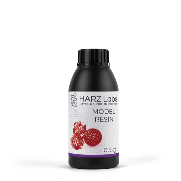 Фотополимер HARZ Labs Model Resin, вишневый (0,5 кг)