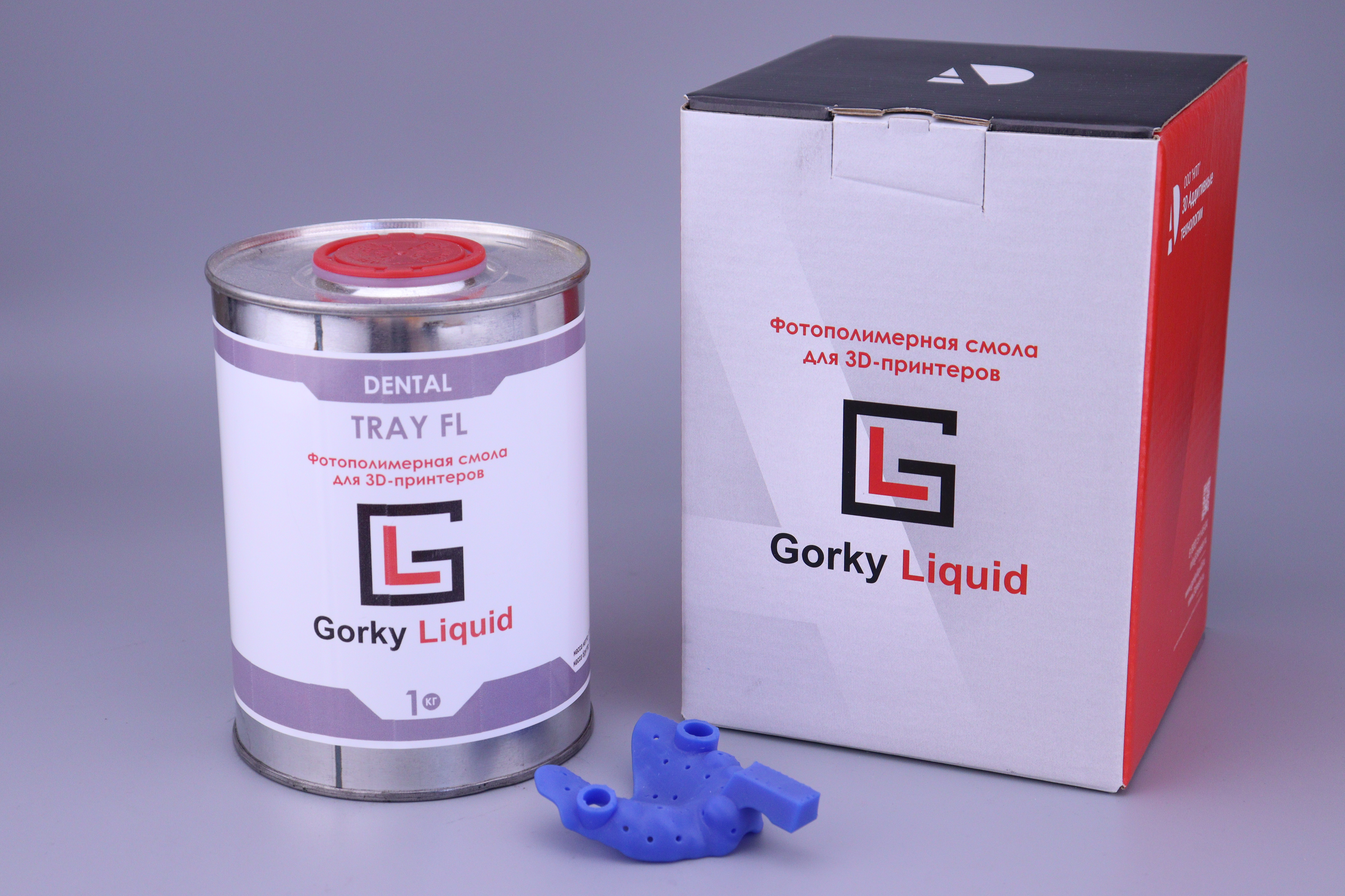 "Dental Tray" FL 1 кг фотополимерная смола Gorky Liquid