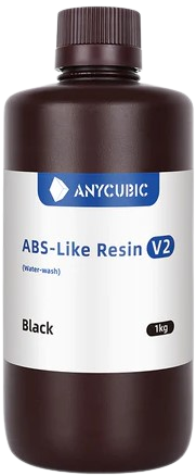 Фотополимер Anycubic ABS-Like Resin V2, черный (1 кг)