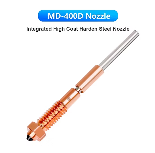 Integrated High Coat Harden Steel Nozzle for MD-400D(0.4mm)