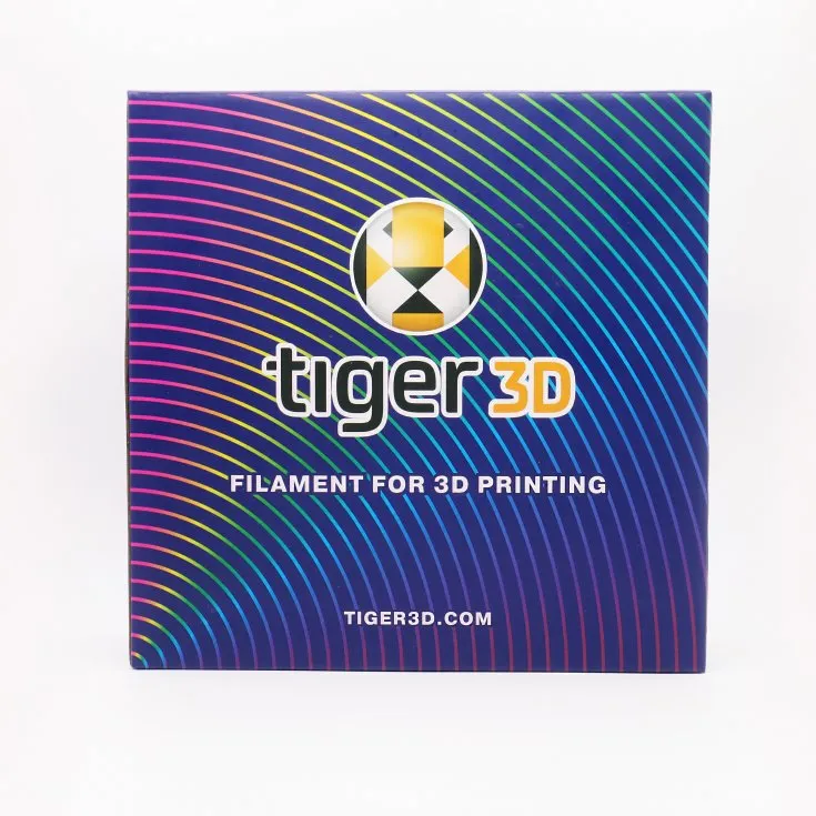 Катушка PETG-пластика Tiger3D, 1.75 мм, 1 кг, натуральная