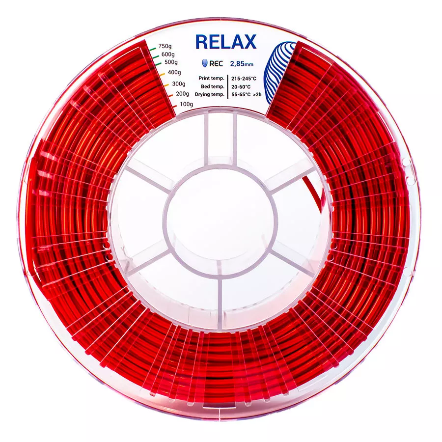 REC RELAX пластик 2,85 Красный 0.75 кг