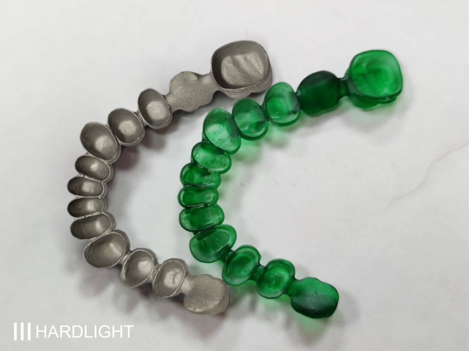 Фотополимер HardLight Dental CAST темно-зеленый, 1 кг