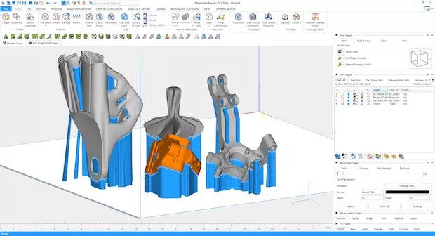 Программный продукт Materialise Magics RP