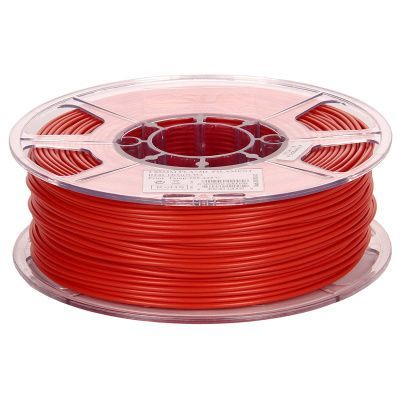 Катушка пластика PLA+ (улучшенный) ESUN 2.85 мм 1кг., красная