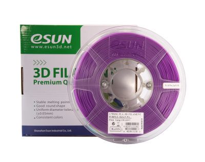Катушка пластика ESUN PLA 1.75 мм 1кг., фиолетовая