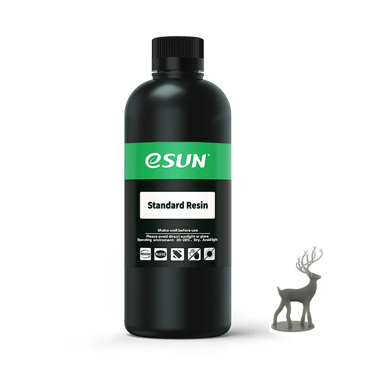 Фотополимер ESUN Standard серый (0,5 кг)