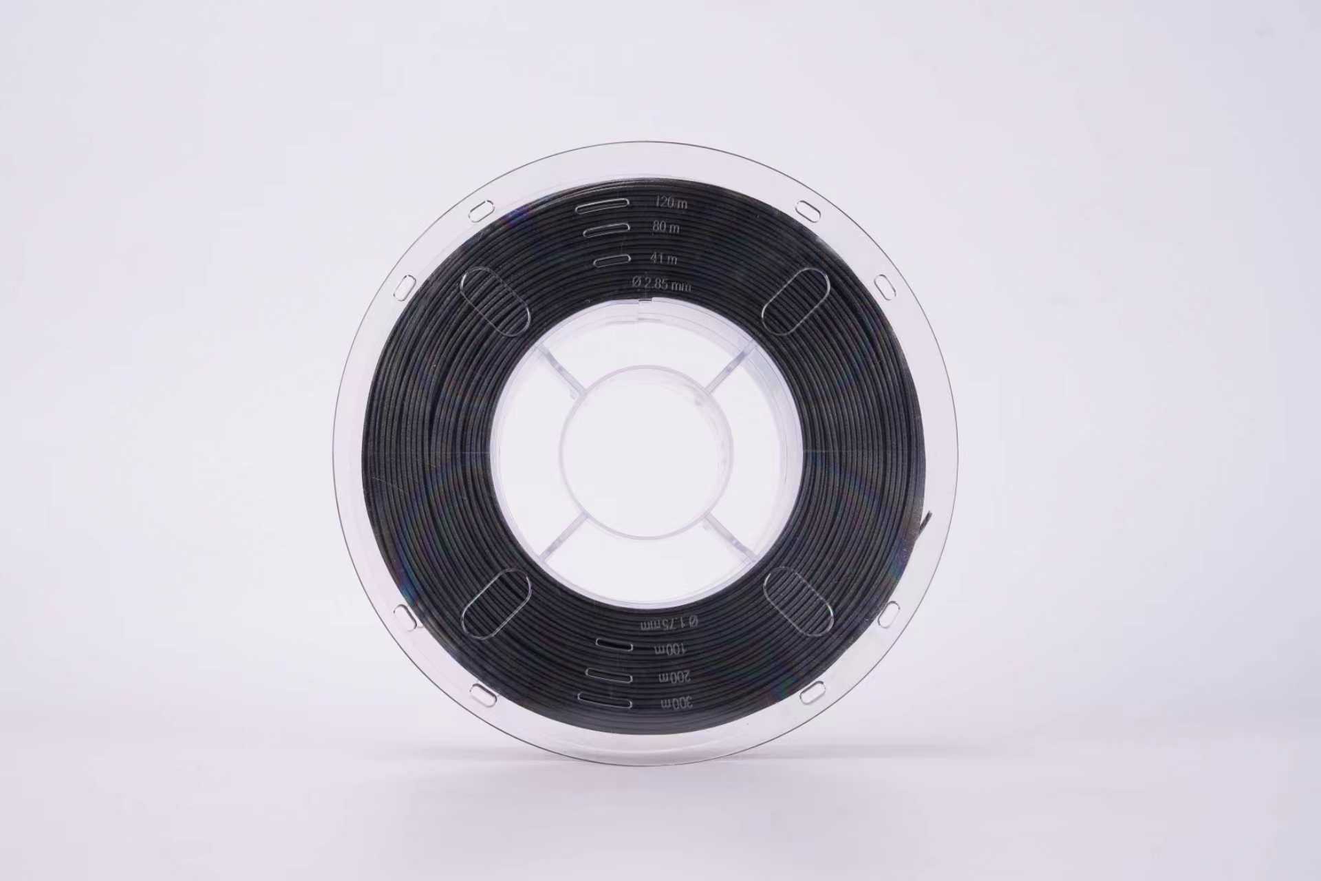 PET-CF пластик FlashForge для 3D принтера 1.75 Черный 1 кг