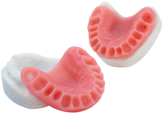 Фотополимер HARZ Labs Dental Pink, розовый (0,5 кг)