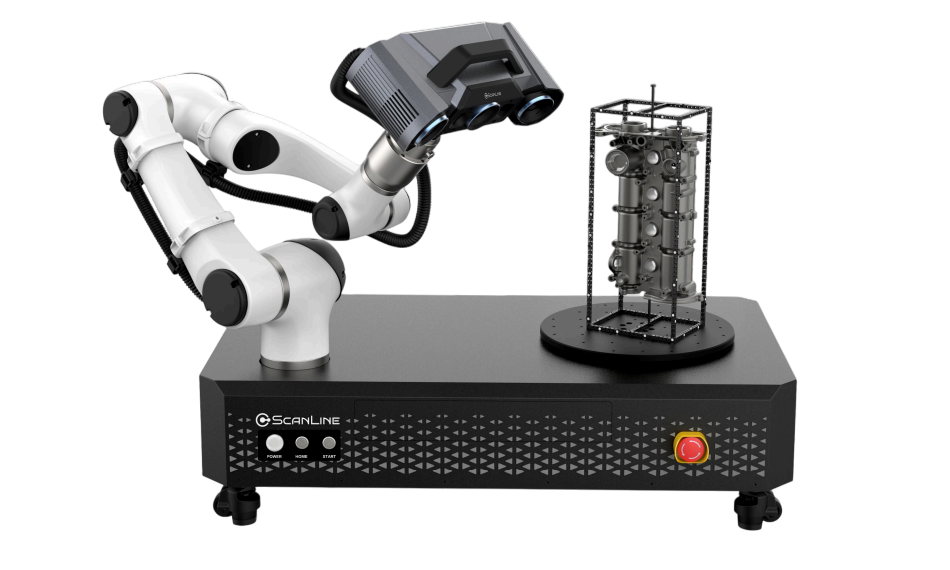 Роботизированная автоматизированная система 3D-контроля ScanLine RobotScan Q12