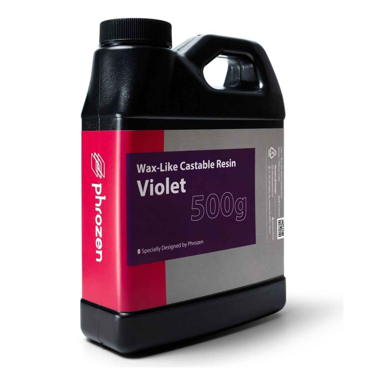 Фотополимер Phrozen Wax-like Castable Violet, фиолетовый (0,5 кг)