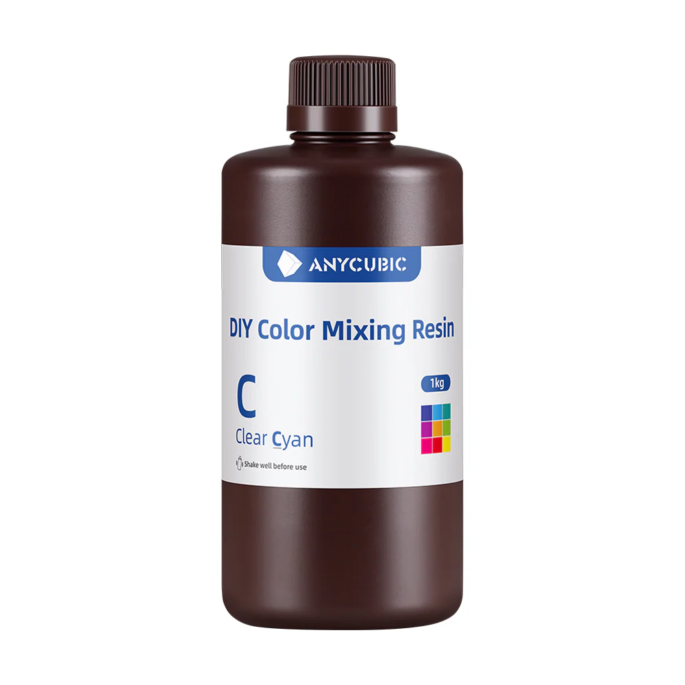 Фотополимерная смола Anycubic DIY Color Mixing Resin прозрачно-фиолетовая, 1 кг