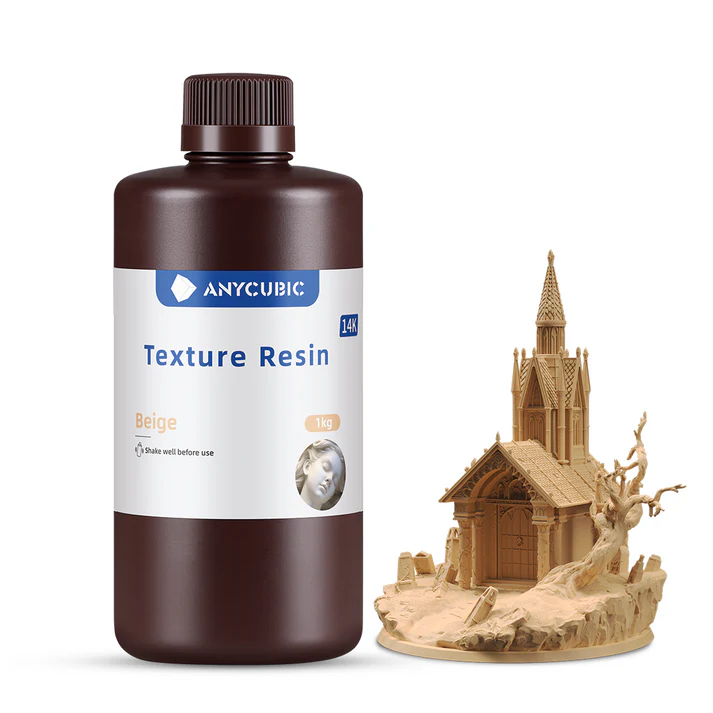 Фотополимерная смола Anycubic Texture Resin Бежевая 1 кг