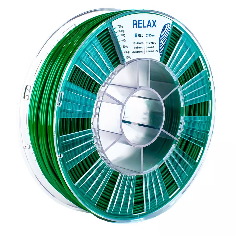 REC RELAX пластик REC 2.85мм зеленый 0.75кг