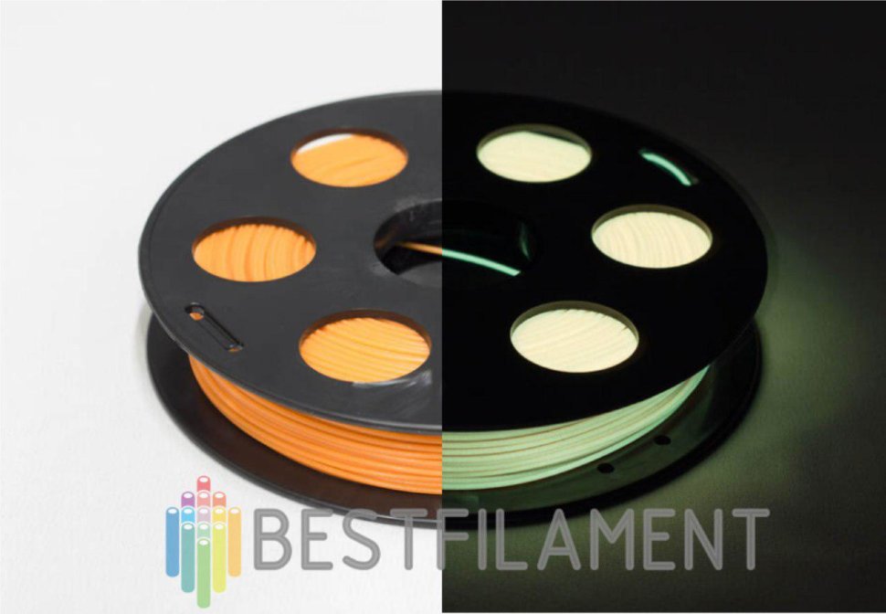 Светящийся в темноте PLA пластик Bestfilament
