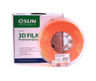 Катушка пластика ESUN PLA 1.75 мм 1кг., оранжевая