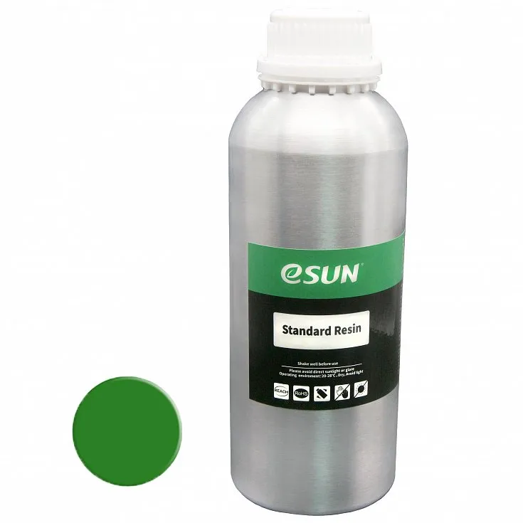 Фотополимер ESUN Standard зеленый (1 л)