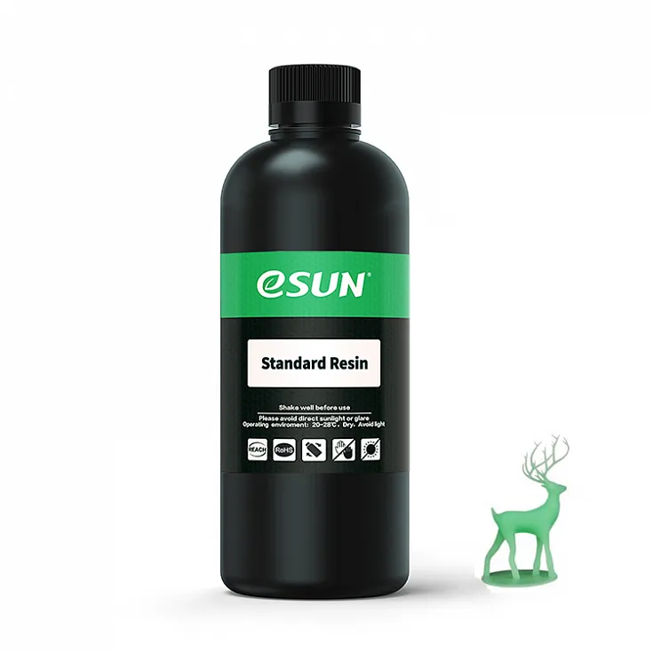 Фотополимер ESUN Standard светло-зеленый (0,5 кг)