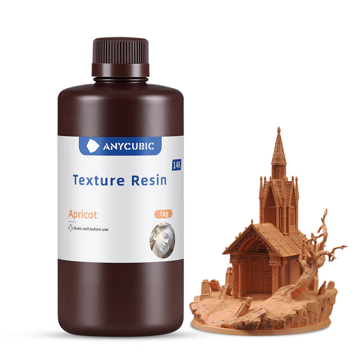 Фотополимерная смола Anycubic Texture Resin Абрикосовая 1 кг