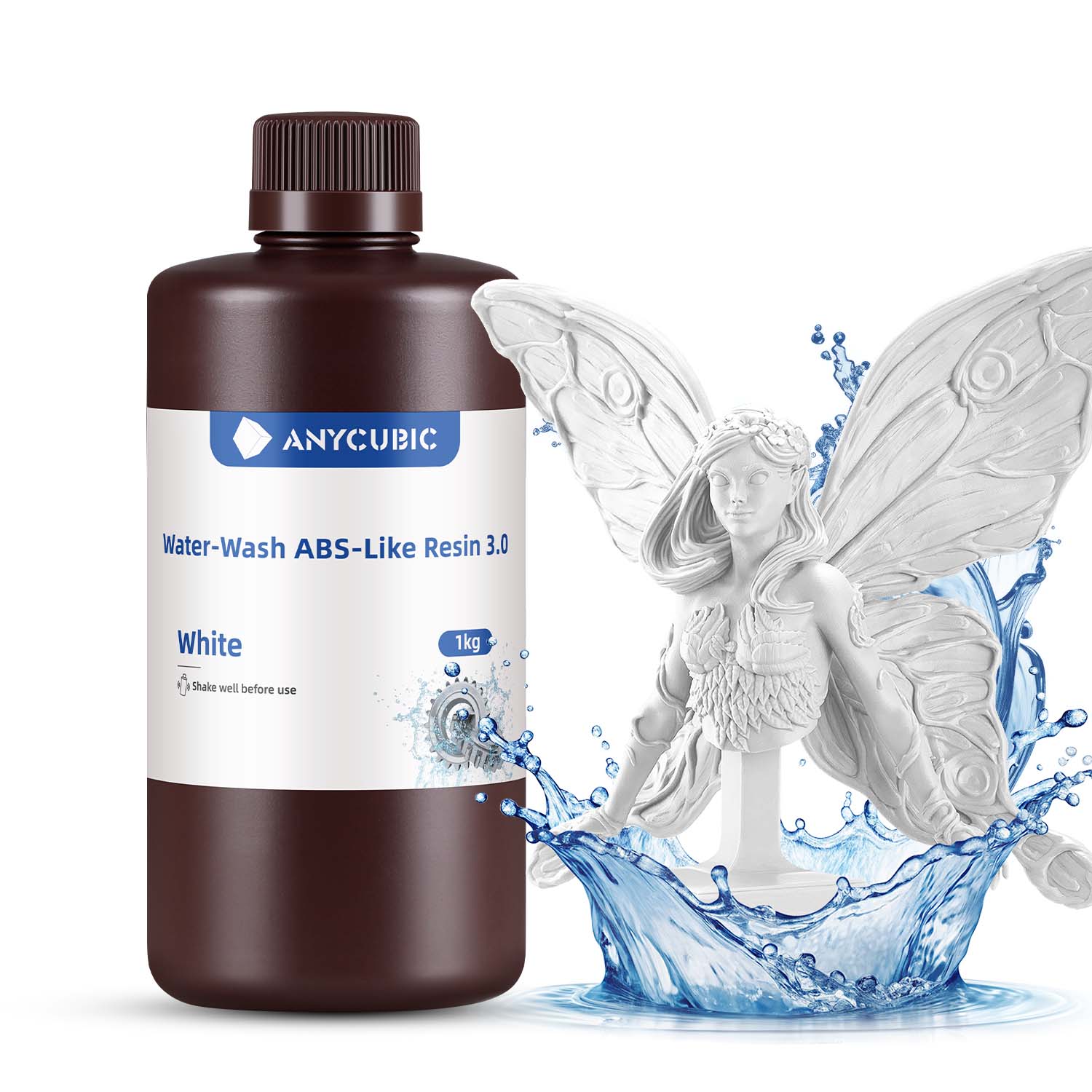 Фотополимерная смола Anycubic Water-Wash ABS-Like Resin 3.0