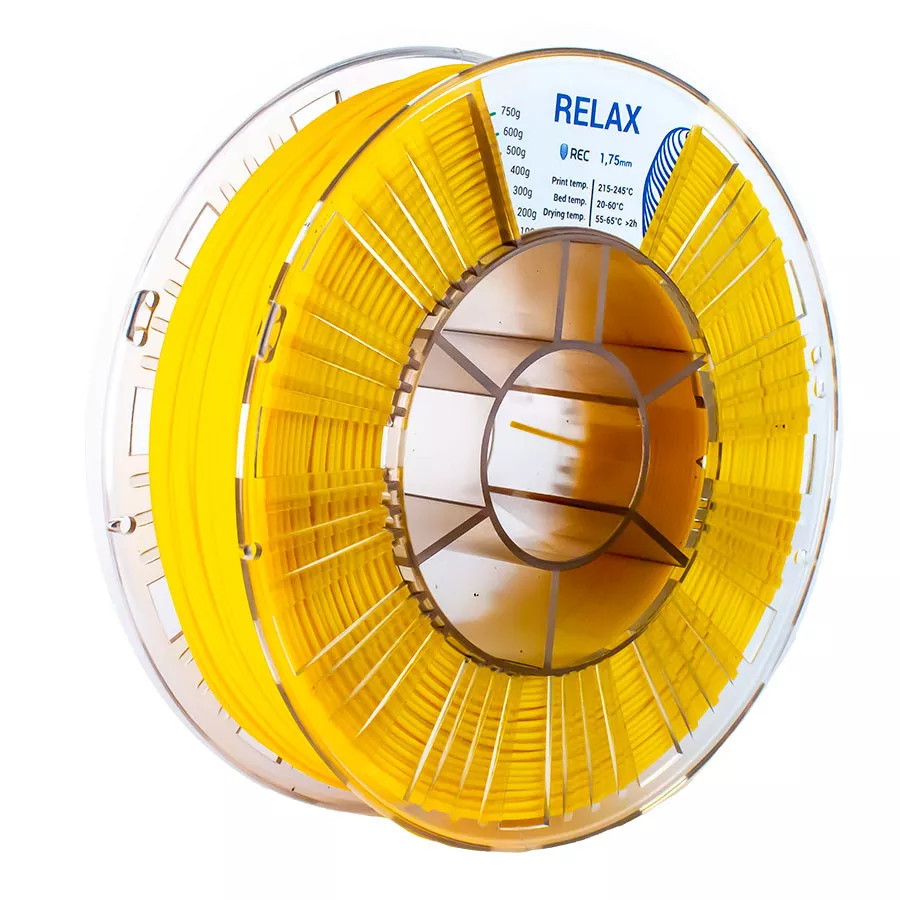 REC RELAX пластик 1,75 Желтый 0.75 кг