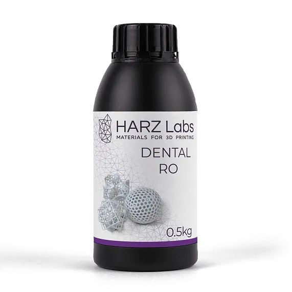 Фотополимер HARZ Labs Dental RO белый (0.5 кг)