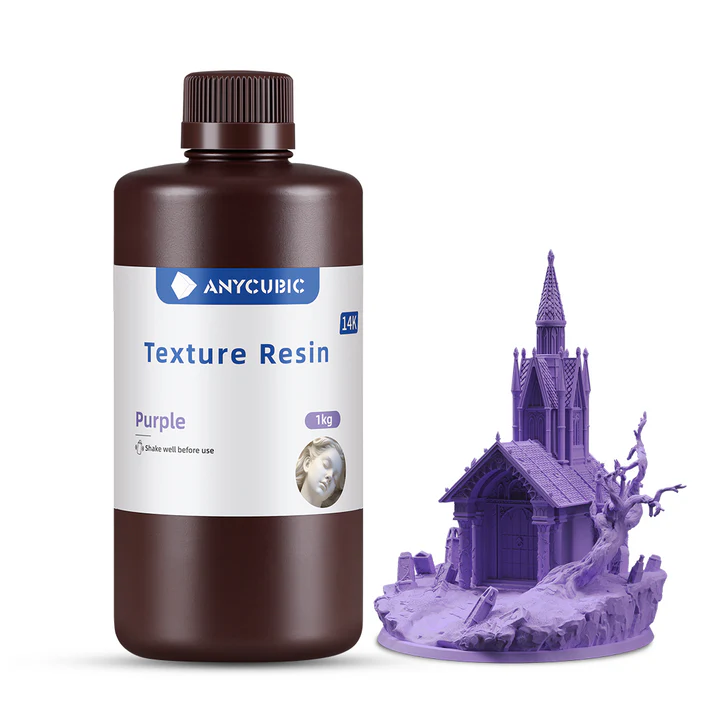 Фотополимерная смола Anycubic Texture Resin Фиолетовая 1 кг