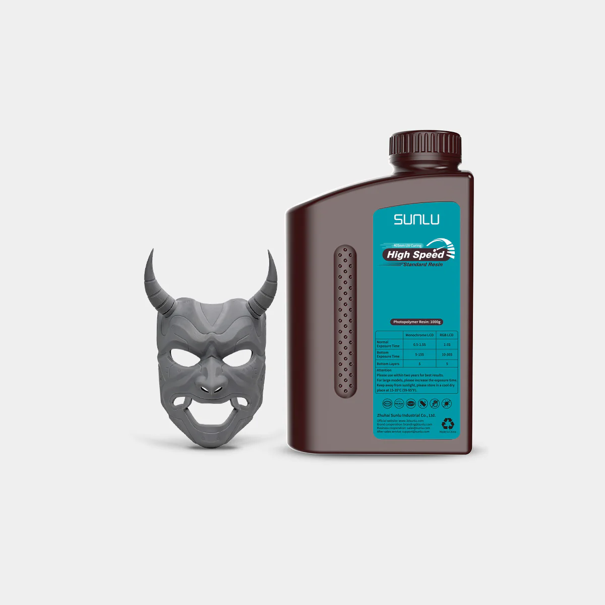 Фотополимер SUNLU High Speed Standard Resin 1л