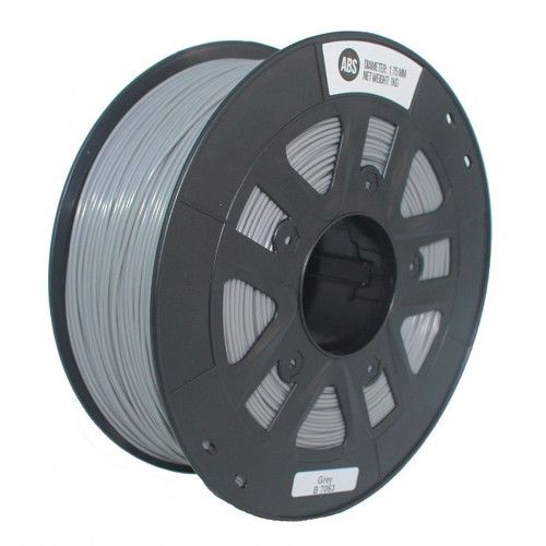 ABS пластик 1,75 мм SolidFilament серый 1 кг