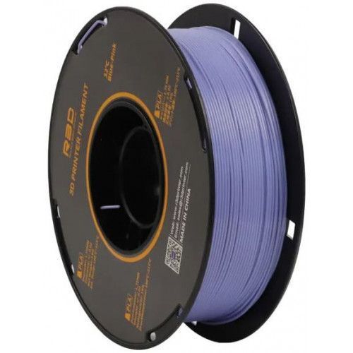 PLA Color change пластик Solidfilament 1,75 мм голубой/розовый 1 кг